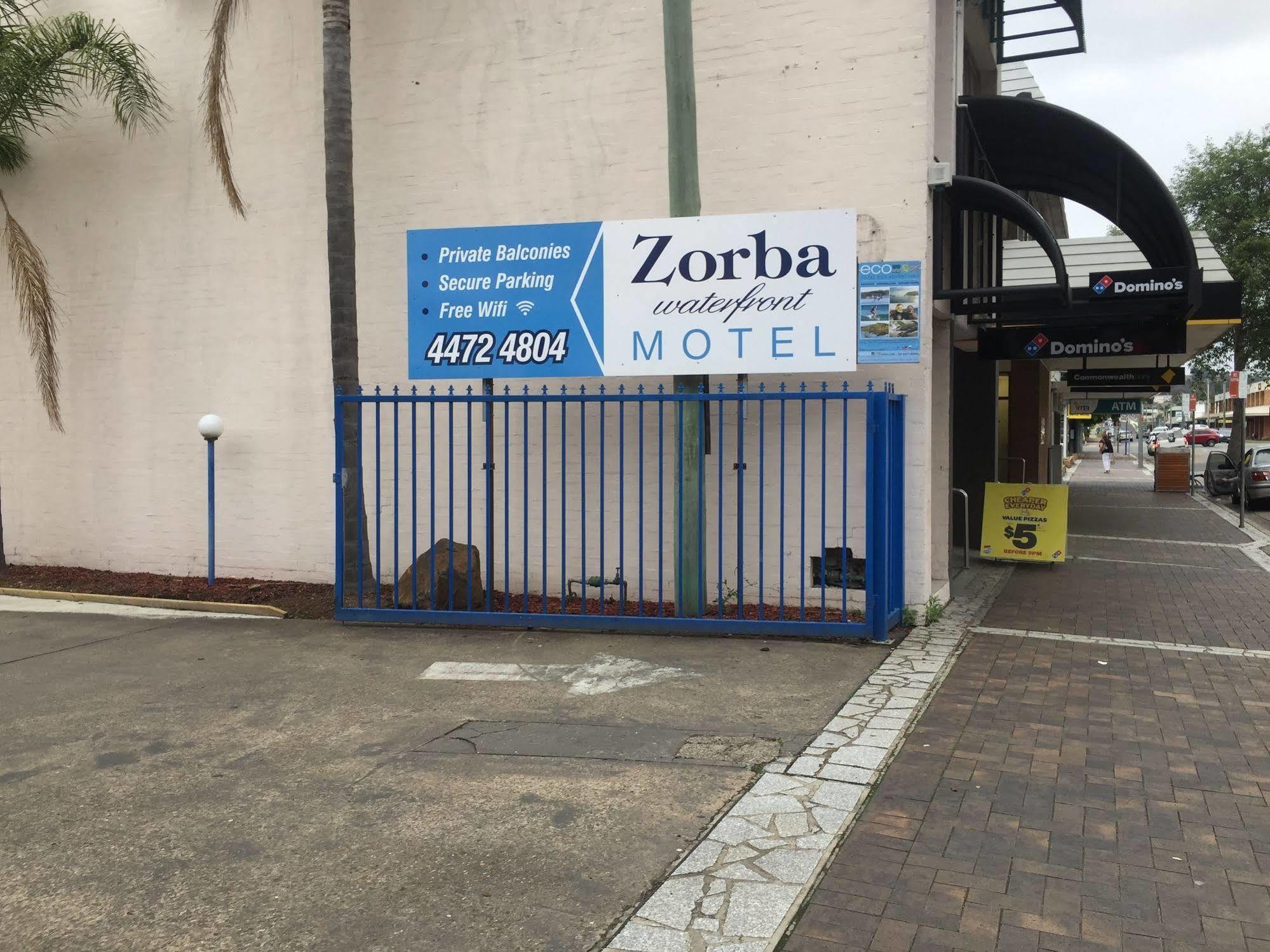 Zorba Waterfront Motel Batemans Bay Exteriér fotografie